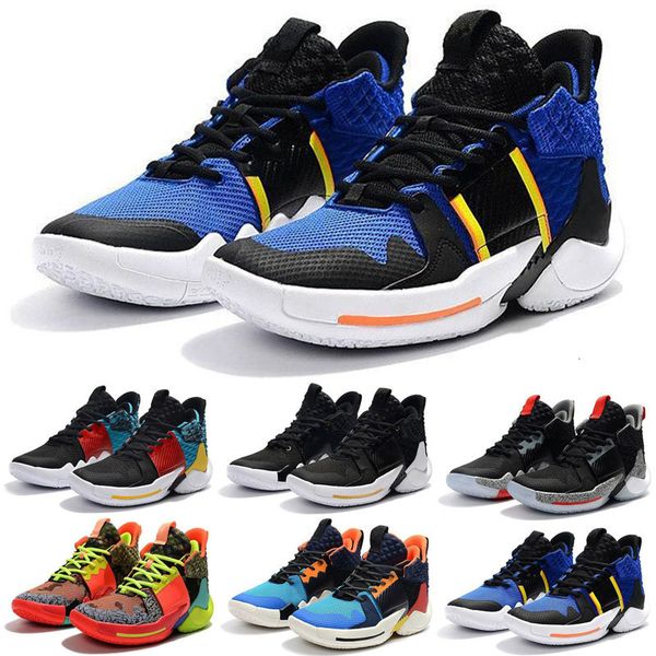

2019 new arrival why not kids basketball shoes men zer0.2 sneakers zero 2 zero2 russell westbrook ii basketball, Black