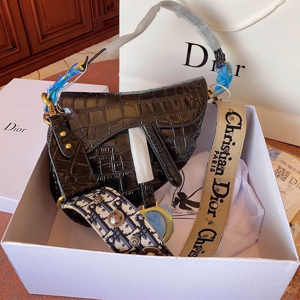 

women crocodile real leather chanel shoulder desginer crossbody bags women handbag purse black clutch backpack bags