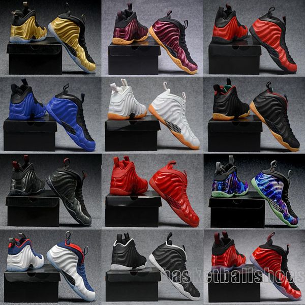 

2020 mens basketball shoes penny hardaway for men sports sneakers foam one eggplant purple foams night maroon gum red chaussures trainers