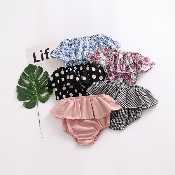 

new arrivels summer baby girls cotton pp pants ruffled diaper cover tutu shorts clothes