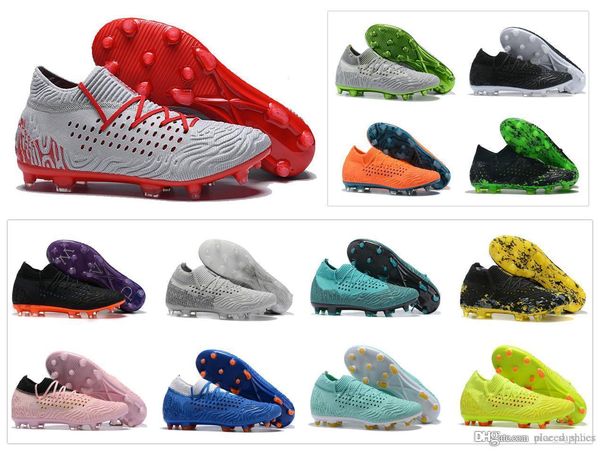 

men future netfit 19.1 cc fg ag hacked pack griezmann reus suarez high low ankle power up soccer football shoes cleats 39-45