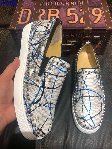 

b8 new luxury bottom red bottoms шипованных шипы brand mens вскользь ботинки мужчины женщины партии lover спортивные кроссовки, Black