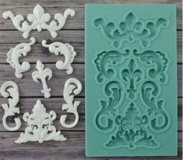 

новый бар sugarcraft границы силиконовые формы фондант плесень торт украшения инструменты шоколад gumpaste плесень