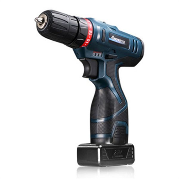 

24v cordless electric drill lithium battery cordless screwdriver double speed household electric tools