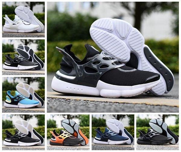 

2019 explosion models men's fashion casual shoes breathable multi-color optional breathable non-slip men's explosions sneakers 40, Black