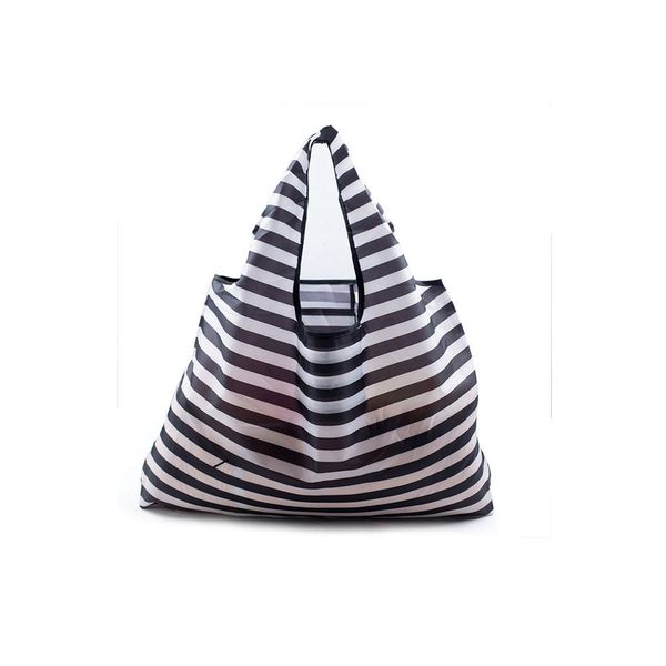 

portable folding collapsible bag foldable storage bag reusable grocery shopping totes eco-friendly