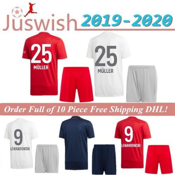 

2019 bayern munich especial printing #7 ribery #10 robben special soccer jersey kit uniform 19 20 bayern lewandowski james football shirts, Black