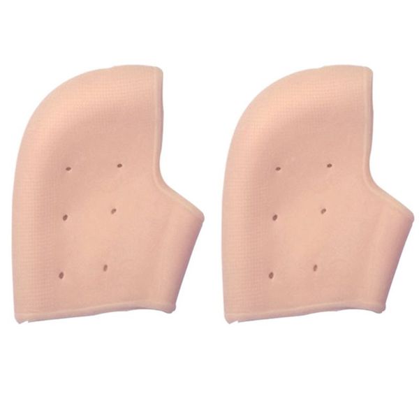 

silicone heel protector relieves foot heels pain anti-cracking feet cover pxpf