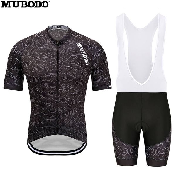 

mu18 short-sleeved bicycle jersey, mountain bike jersey, french racing suit, team uniform, Black;red