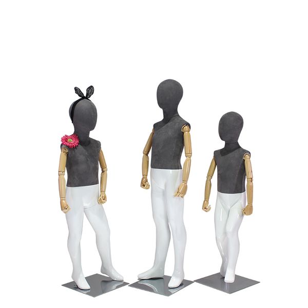 

children mannequin children body model hand display stand, Khaki