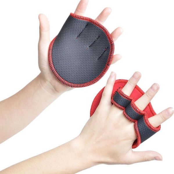 

anti skid weight lifting training gloves fitness sports dumbbell grips pads exercises hand palm protector
