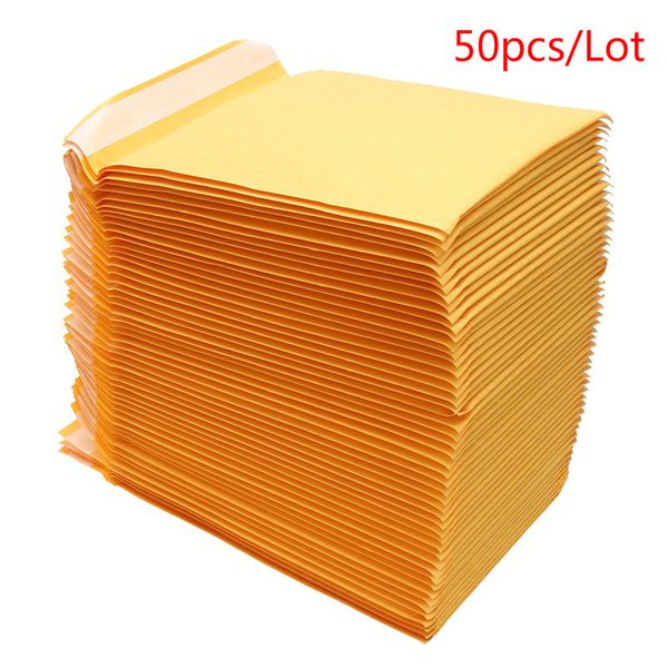 

xnemon 10/20/30/50 pcs/lot kraft paper mailers mailers padded shipping envelope with bubble mailing bag bubble envelopes bags