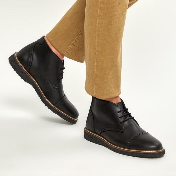 

flo 21750-1 black men boots jj-stiller