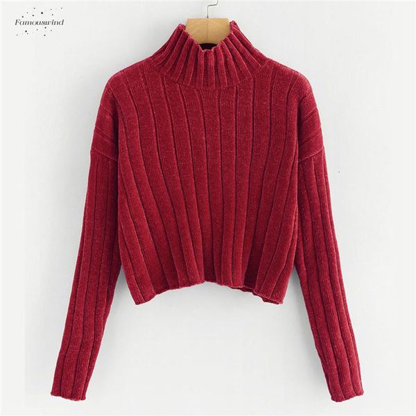 

black sweaters high neck crop girls sweater ladies autumn ginger female pullover winter jumper women clothes, White;black