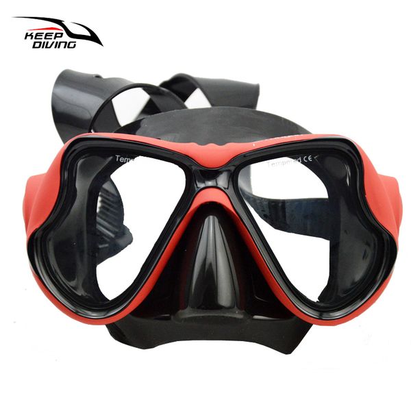

keep diving professional silicone scuba dive mask gear equipment goggles for nearsighted men women spearfishing myopia lens