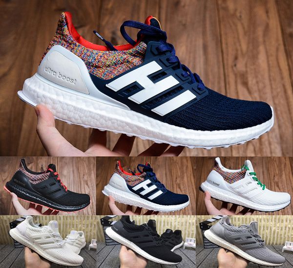 

2019 ultra boost 4.0 triple black white oreo cny multicolor blue grey women running shoes men sport ultra boosts ultraboost 4.0 3.0 sneakers