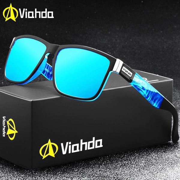 

viahda 2020 popular brand polarized sunglasses men sport sun glasses for women travel gafas de sol