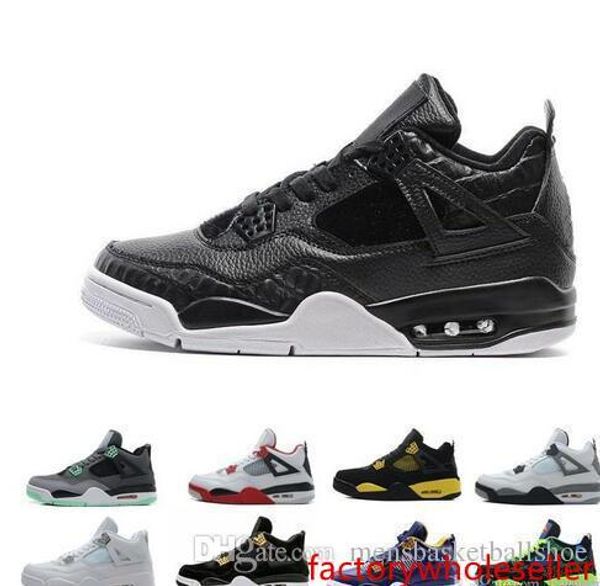 

4 iv basketball shoes pure money 4s bred fire red alternate royal white cement black game travis houston blue sport sneakers