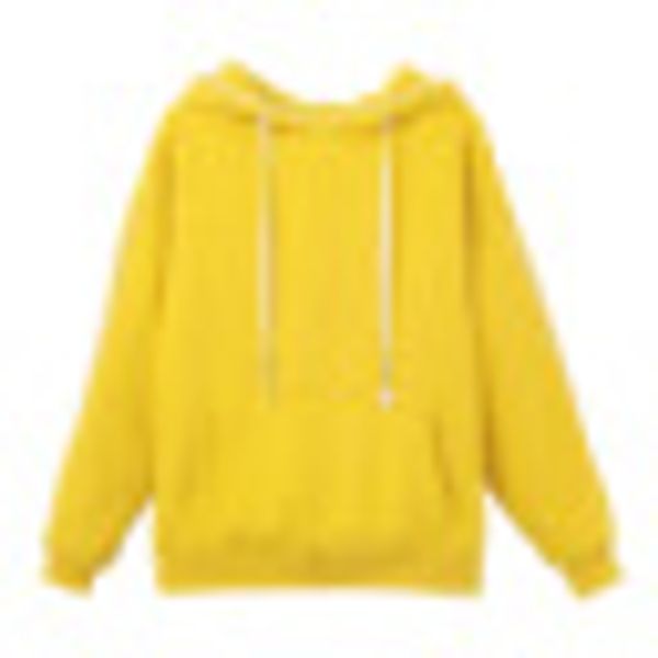 

new autumn and winter wear all-around cardigan, plush and thickened splicing hoodie, women's 2019 fashion women's pullover, Black