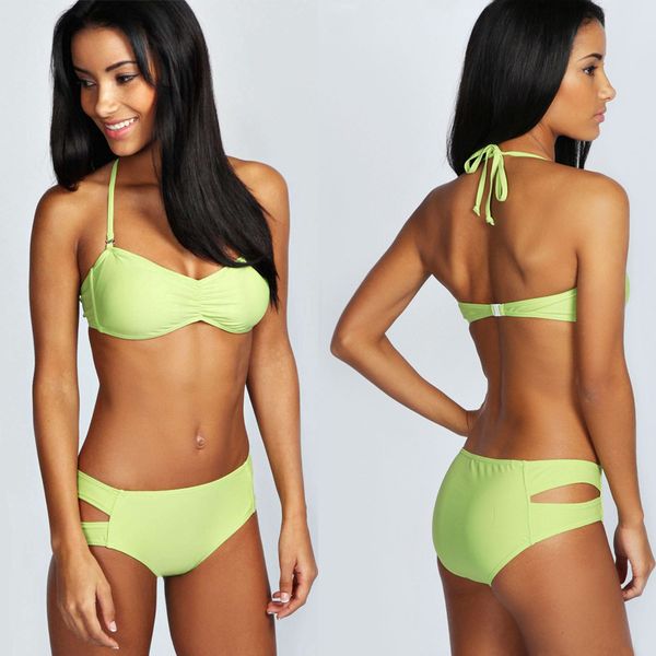 

new women push up padded underwire bra bikini set beachwear swimsuit swimwear