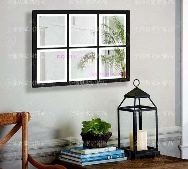 Metal Wall Mirrored Art Square Wall Decor Mirror Panel Mirror Decorative Wall Mirrors For Bathrooms Decorative Wall Mirrors For Bedroom From Wudee