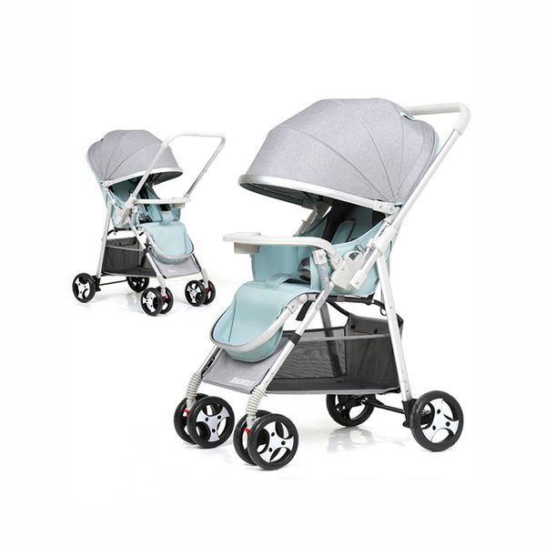 

baby stroller can sit folding ultra lightweight portable travelling pram newborn