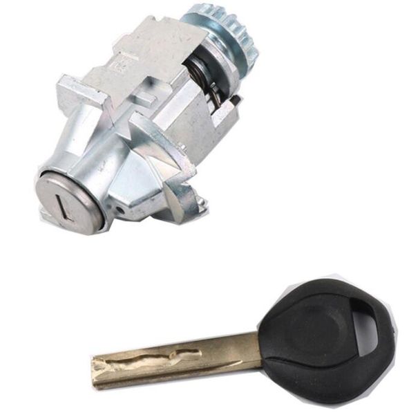 Driver Left Door Lock Cylinder Barrel Assembly With One Key For