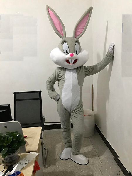 2019 Sconto vendita in fabbrica Costumi professionali della mascotte del coniglietto di Pasqua Coniglio e Bugs Bunny Mascotte per adulti in vendita Migliore qualità
