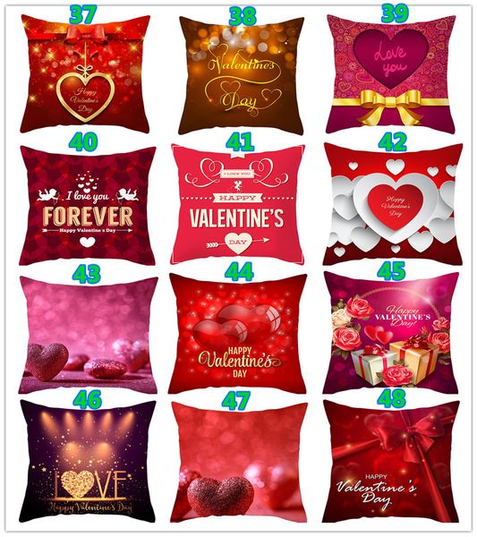 

бесплатно настроить хлопок белье бросить наволочки 48 конструкций цифровой печати день святого валентина чехлы рекламные подарки наволочка