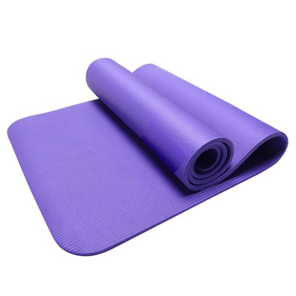 

15 mm thick nbr yoga mat non-slip massage cushion 173 * 61 cm moisture-proof tear-resistant bodybuilding beginner pad