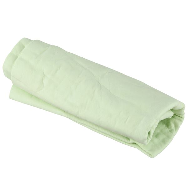 

car clean pva + imitation deer skin car wash towel 43x32cm green