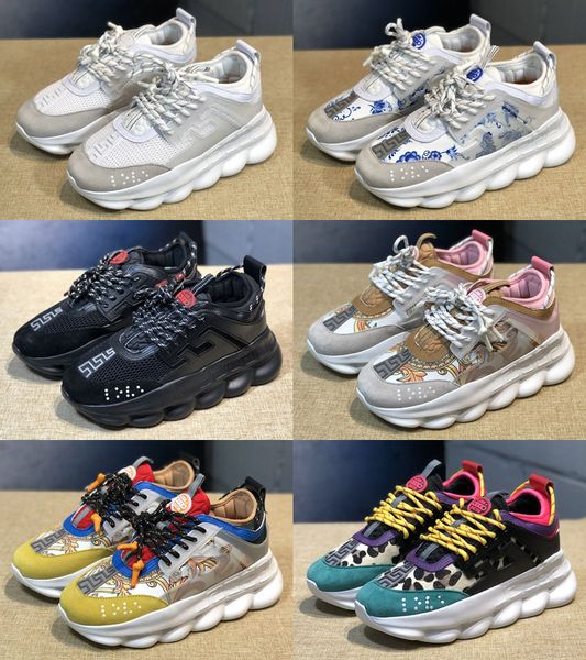 

Chain reaction men trainer ca ual hoe fa hion for women neaker black white men height increa ing ca ual hoe
