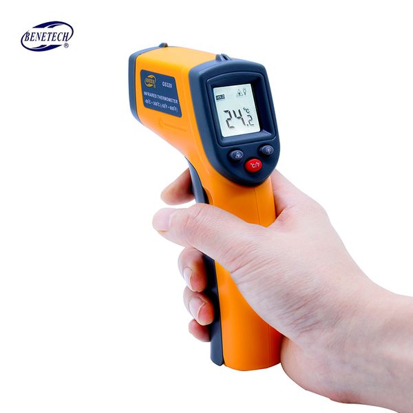 

non contact digital laser infrared thermometer gm320 -50~400c (-58~752f) themperature pyrometer ir laser point gun