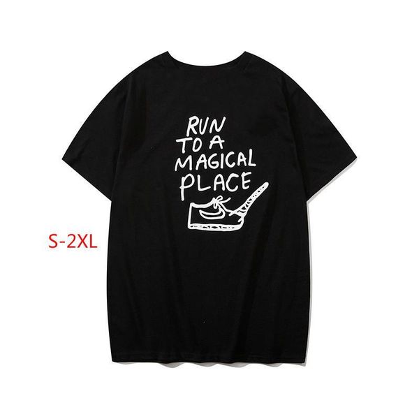 

2020 summer designer men and women t-shirt new street shooting tide brand fun men and women couple models short sleeve spot wf2004035, White