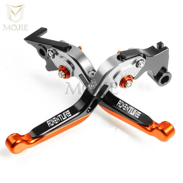 

motorcycle accessories cnc adjustable folding extendable 390 adventure brake clutch levers for 390 adventure 2019-2020
