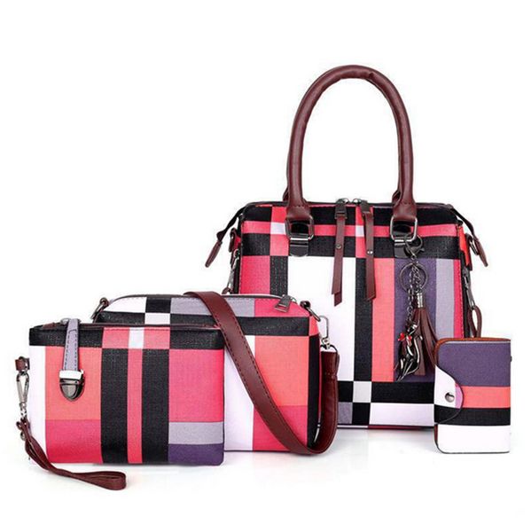

bolsos para mujer 4 piezas bags sets handbags sets for women 2019