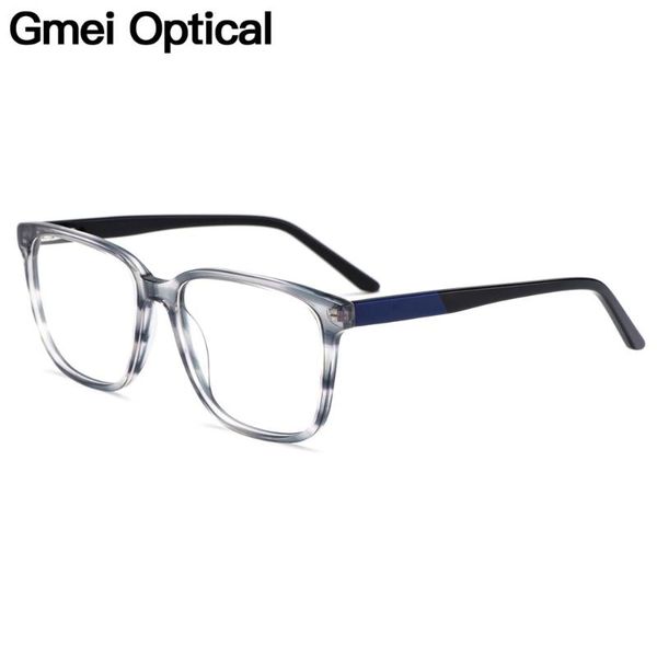 

gmei optical acetate glasses frame women square prescription eyeglasses myopia optical frame female full rim eyewear m23001, Black