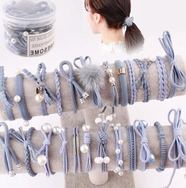 

hair braid rings accessories clips for women and girls dreadlocks set color pink and blue 4 colors