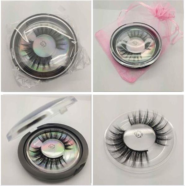 

3d mink hair eyelashes oem custom private logo acceptable 3d silk protein lashes 100% cruelty dramatic false eyelash natural 25mm lashe