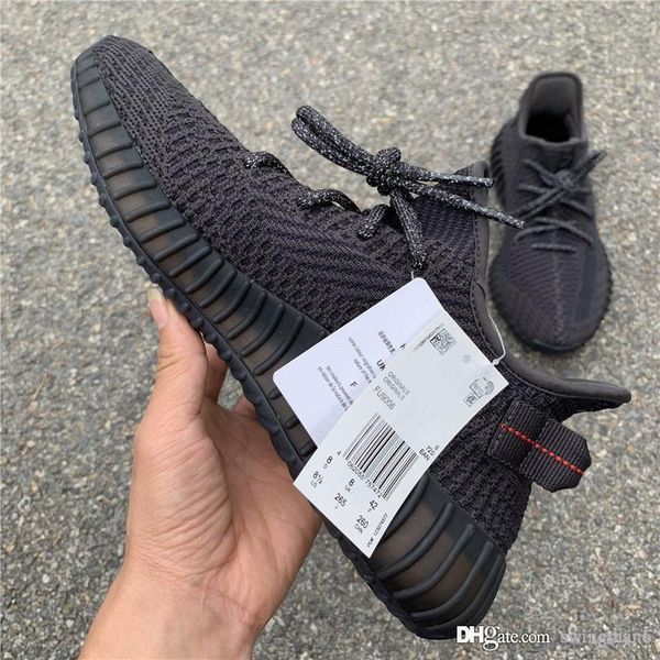 

black 3m mens womens running shoes yeezreel yecheil citrin cloud white glow in the dark kanye west designer trainers sports sneaker