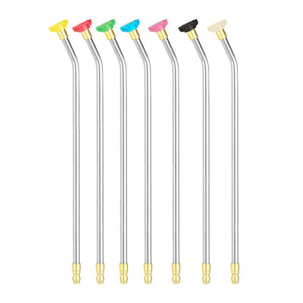 

мойки высокого давления очиститель водосточных желобов крепления для ланса/палочка 1/4 дюйма и быстросъемным разъемом 30° распылитель форсун