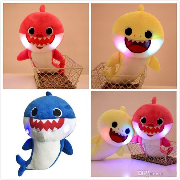 baby shark light up plush