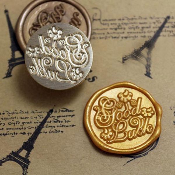 

vintage retro wax seal stamp head sealing for invitation letter card envelope