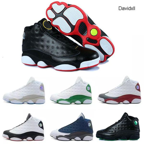 

2020 new 13 xiii mens women basketball shoes bred navy game hologram grey toe flint grey athletics sport sneaker