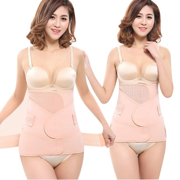 

3 in 1 belly/abdomen/pelvis postpartum belt body recovery shapewear belly slim waist cinchers breathable waist trainer corset