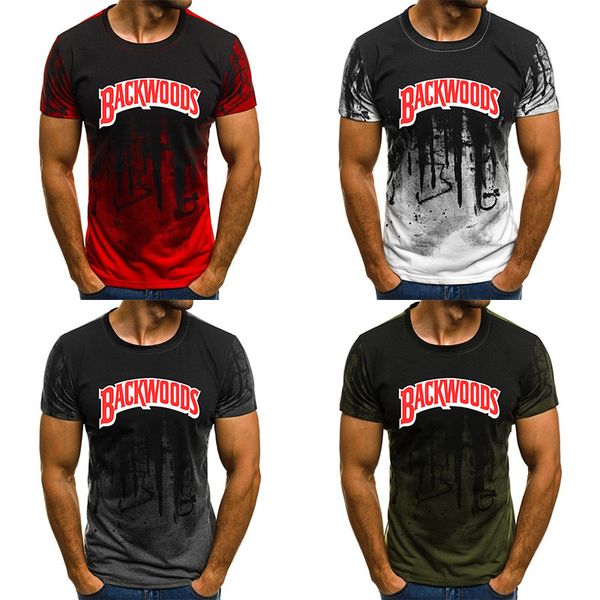 

новое пѬибие backwoods гѬаии printed ђболки мђжин лен мода  коѬоким Ѭђкаво White;black