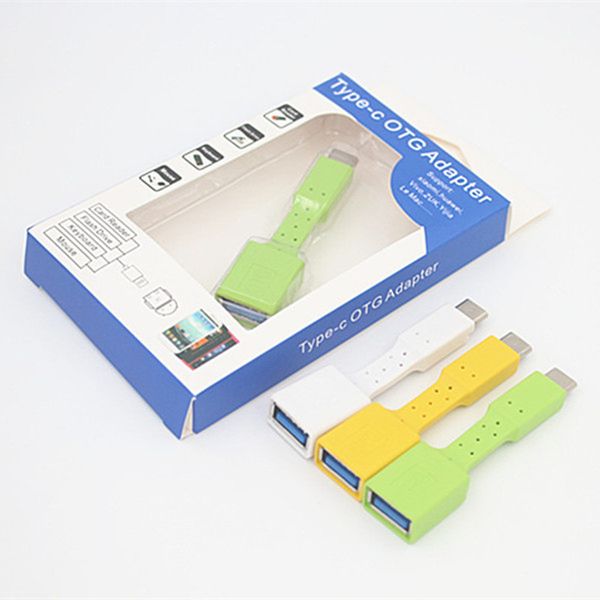 

colorful usb otg type-c ucb otg micro type-c adapter for cell phone table pc connect to u flash mouse keyboard