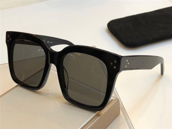 

2018 new fashion designer sunglasses 41076 square frame vintage fashion style popular design style with box, White;black