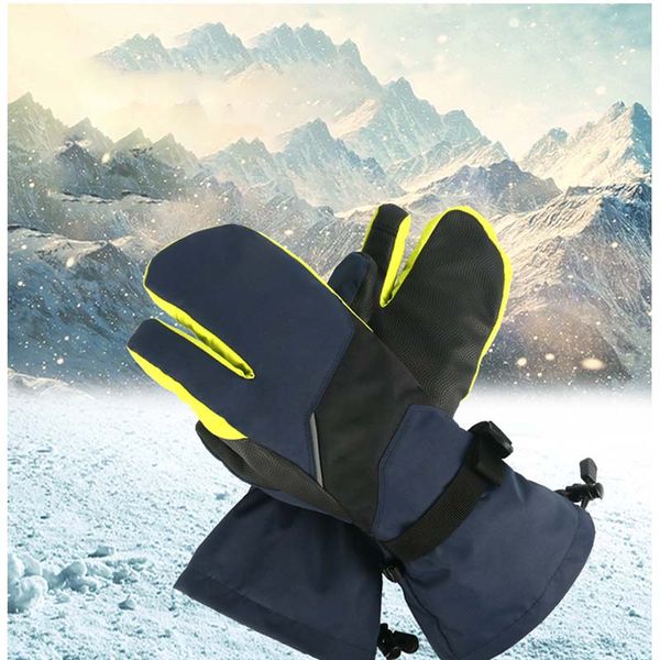 

new men's ski gloves snowboard gloves motorcycle riding winter children ski windproof waterproof snow