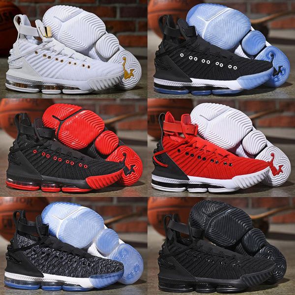 

прибытие lebron xvi 16 модная детская баскетбольная обувь harlem's row для качественных спортивных кроссовок для мужчин 16s hfr спортивные к, Black